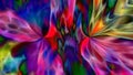 Abstract multicolored futuristic fractal background Royalty Free Stock Photo