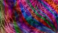 Abstract multicolored futuristic fractal background Royalty Free Stock Photo
