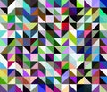 Abstract multicolored geometric polygonal background