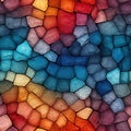 Abstract multicolored gradient seamless pattern on colored background. Texture for decoration Royalty Free Stock Photo