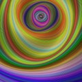 Abstract multicolored hypnotic fractal background Royalty Free Stock Photo