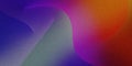 Abstract multicolored shapes, waves, stripes, vectors. Grainy ultra-wide pixel dark neon pink purple blue background Royalty Free Stock Photo