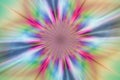 Abstract multicolored symmetric blurred background