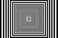 Abstract multiple squares are nested