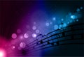 Abstract music background Royalty Free Stock Photo