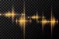 Abstract music pulse background. Oscillogram of the frequency and spectrum of the audio track. Royalty Free Stock Photo