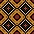 Abstract mustard color autumn season Pattern