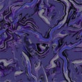 Abstract mystical violet background with Fluid Art texture and marble effect.