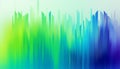 Abstract nature illustration vibrant grass backdrop with modern striped shapes generated by AI