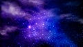 Abstract nebula of the cosmic sky