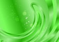 Abstract Neon Green Curve Background Template Royalty Free Stock Photo