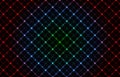 Abstract neon grid background Royalty Free Stock Photo