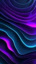Vibrant abstract neon light waves pattern Royalty Free Stock Photo