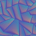 Abstract neon pattern