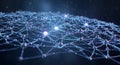 Abstract Network Connection Royalty Free Stock Photo