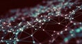 Abstract Network Connection Background Royalty Free Stock Photo