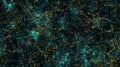 Abstract Network Connection Background - Data Stream Visualization Concept Royalty Free Stock Photo