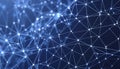 Abstract network connection background, digital technology concept, Stock Photo, Generative AI Royalty Free Stock Photo