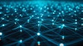 Abstract Network Connection Structure - Global Technology And Digital Data Royalty Free Stock Photo