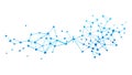 Abstract Network Connections, Technology and Data Vector Graphic, vector design Generative AI Royalty Free Stock Photo
