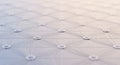 Abstract network grid, interconnected nodes, digital connection concept. Royalty Free Stock Photo
