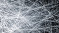 Abstract network of intersecting white lines on a black background Royalty Free Stock Photo