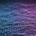 An abstract network pattern of interconnected points and lines forms a grid against Royalty Free Stock Photo