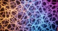 Abstract Network Structure, Neural Network, or Cellular Structure Royalty Free Stock Photo