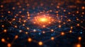 Global Network Connection Royalty Free Stock Photo