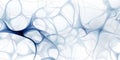 abstract neural background. ai generated Royalty Free Stock Photo