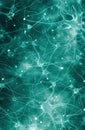 Abstract neural network background Royalty Free Stock Photo