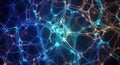 Abstract Neural Network Connection Royalty Free Stock Photo