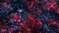 Abstract Neural Network Connection Background With Glowing Dots Royalty Free Stock Photo