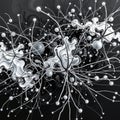 Abstract Neural Synapse Network Royalty Free Stock Photo