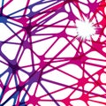 Abstract neuron net background