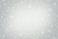 Abstract silver grey Christmas winter background Royalty Free Stock Photo