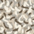 Abstract Neutral Tones Brushstroke Pattern - Modern Background Design. Royalty Free Stock Photo