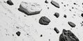 Abstract noise dotwork pattern that evokes a sand grain effect