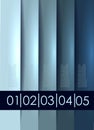 Abstract number line background