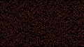 Abstract numbers matrix falling code red