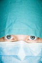 Abstract Nurse Face Royalty Free Stock Photo