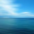 An abstract ocean seascape Royalty Free Stock Photo