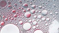 Abstract oil bubbles colored background Royalty Free Stock Photo