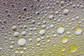 Abstract oil bubbles coloured background Royalty Free Stock Photo
