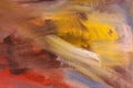 Abstract oil paint texture on canvas, background. Royalty Free Stock Photo