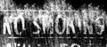 Abstract old grunge panoramic background. Sign no smoking