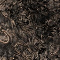 Abstract old iron aluminium metal 3D shapes pattern in grey rusty colors. Random metallic tribal