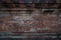 Abstract old wall brick brackground . Royalty Free Stock Photo