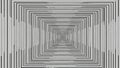 Abstract Optical Illusion of Concentric Squares Tunnel Effect Royalty Free Stock Photo
