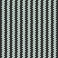 Abstract optical illusion zigzag pattern, seamless monochrome geometric texture Royalty Free Stock Photo